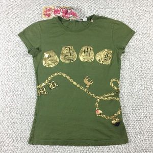 L.A.M.B. Gold jewelry tee